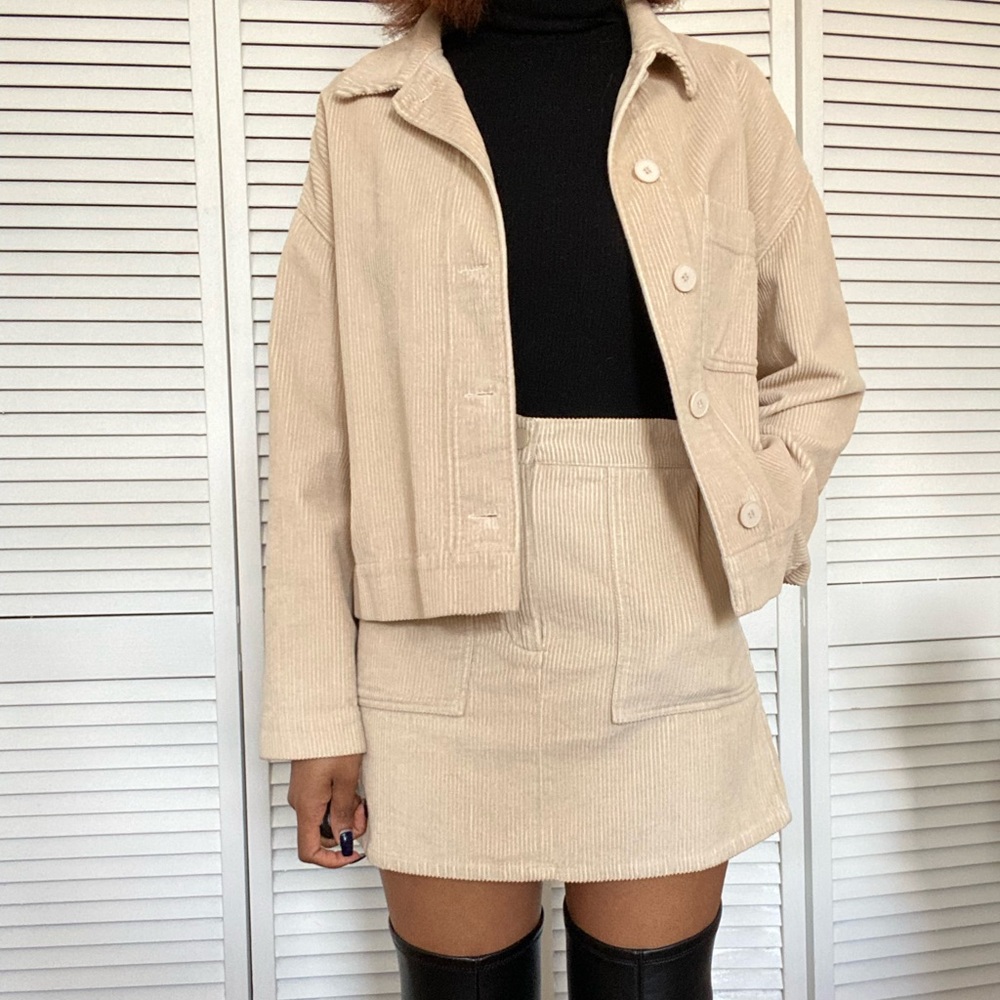 Oak and Fort Skirt Set - Cream - XS